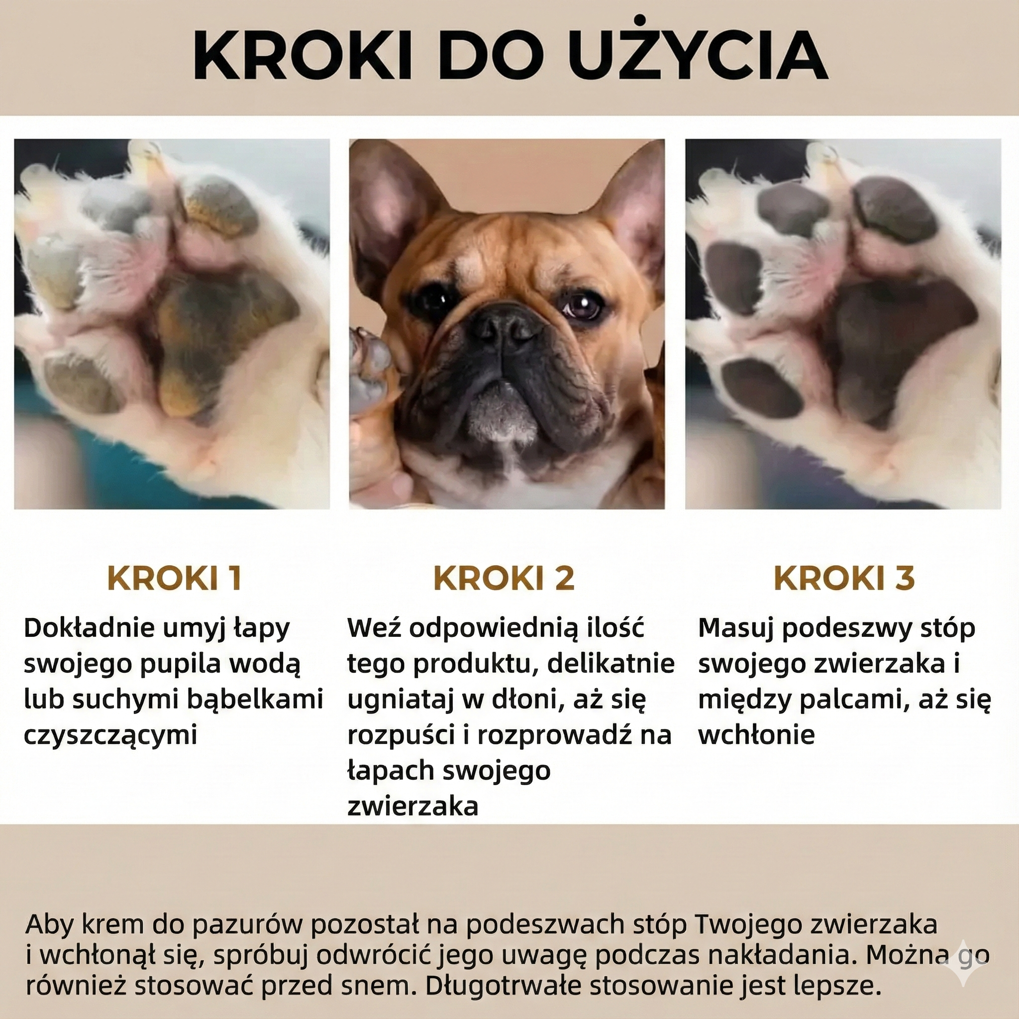Balsam Ochronny 45 g do Łap i Nosa – Naturalna Regeneracja dla Psów i Kotów