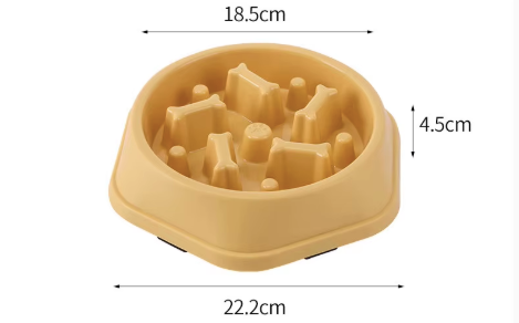 Miska Spowalniająca Karmienie dla Psa – Slow Feeder, Labirynt, Antypoślizgowa, Bezpieczne Materiały, 200 g